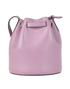 Bucket Crossbody, &pound;380, Handbags, Purple, Leather, Back view